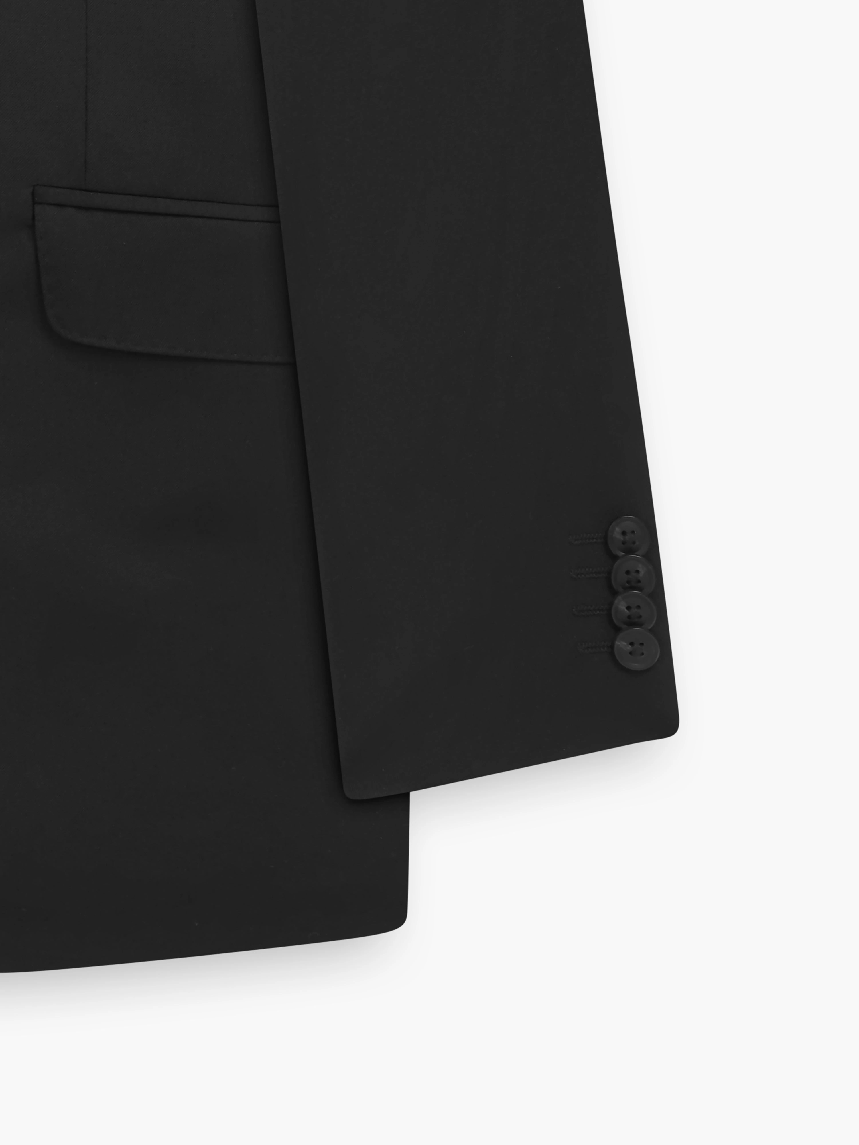 Zwart Allard Slim Fit Blazer: Elegante Zomerstijl voor de Moderne Man. Perfect voor Werk en Vrije Tijd.