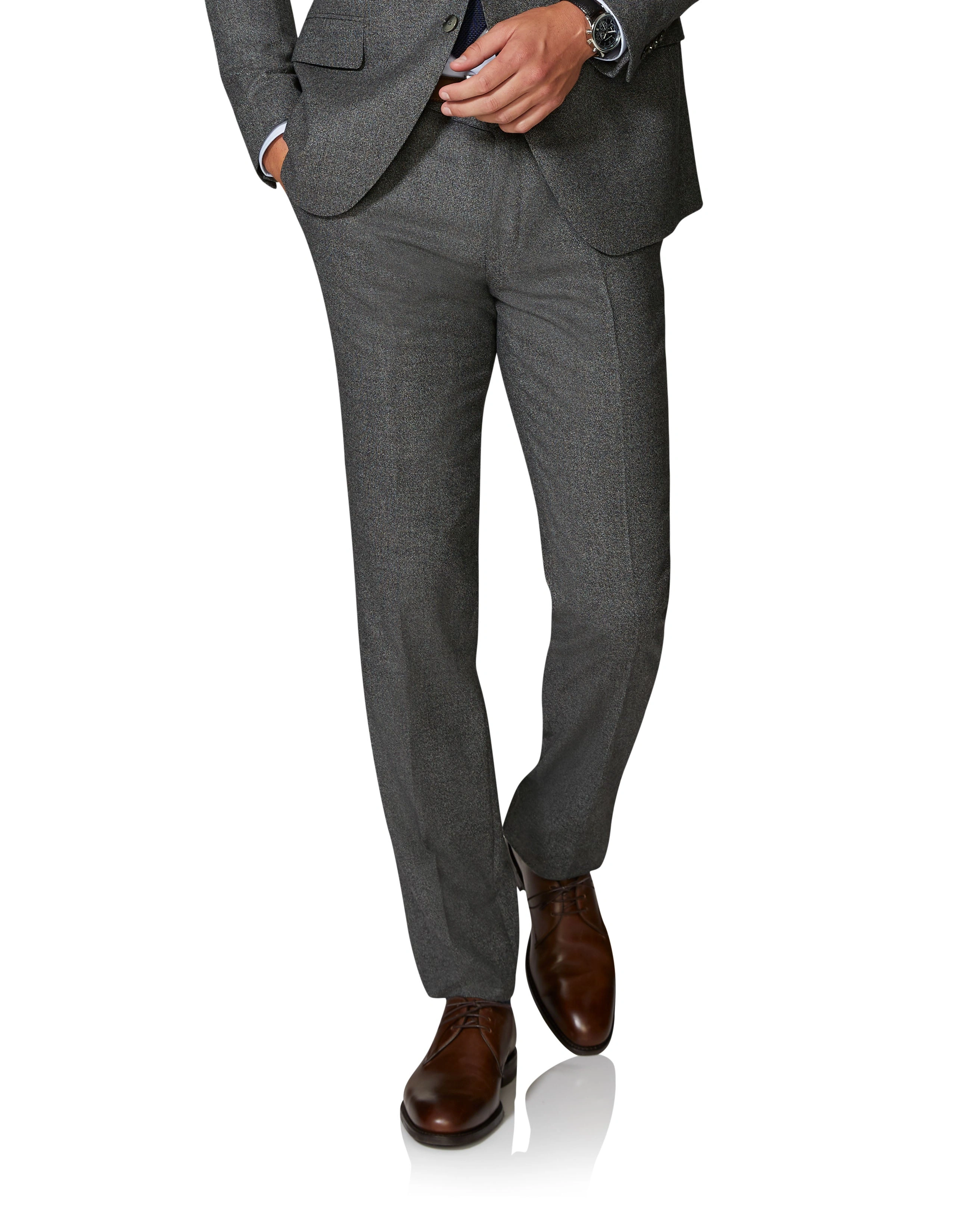 Augusta Slim Fit Broek: Klassiek model, perfecte pasvorm, straalt elegantie uit.
